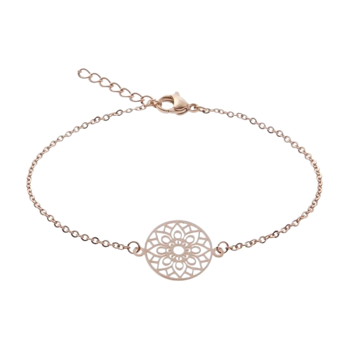 Mandala Armband Roségold