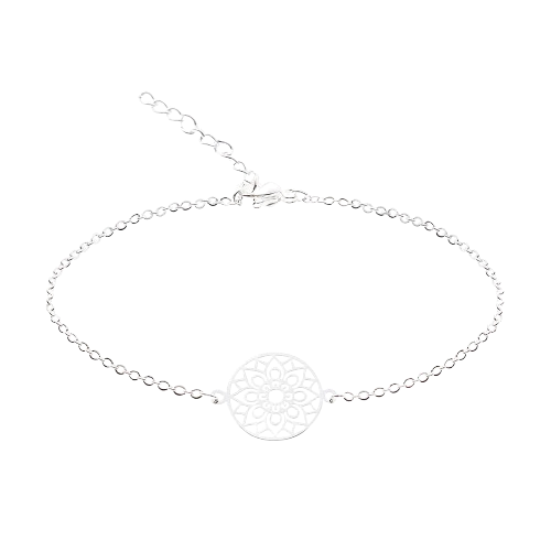 Mandala Armband Silber