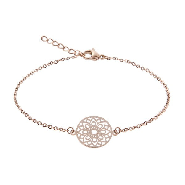 Mandala Armband Roségold