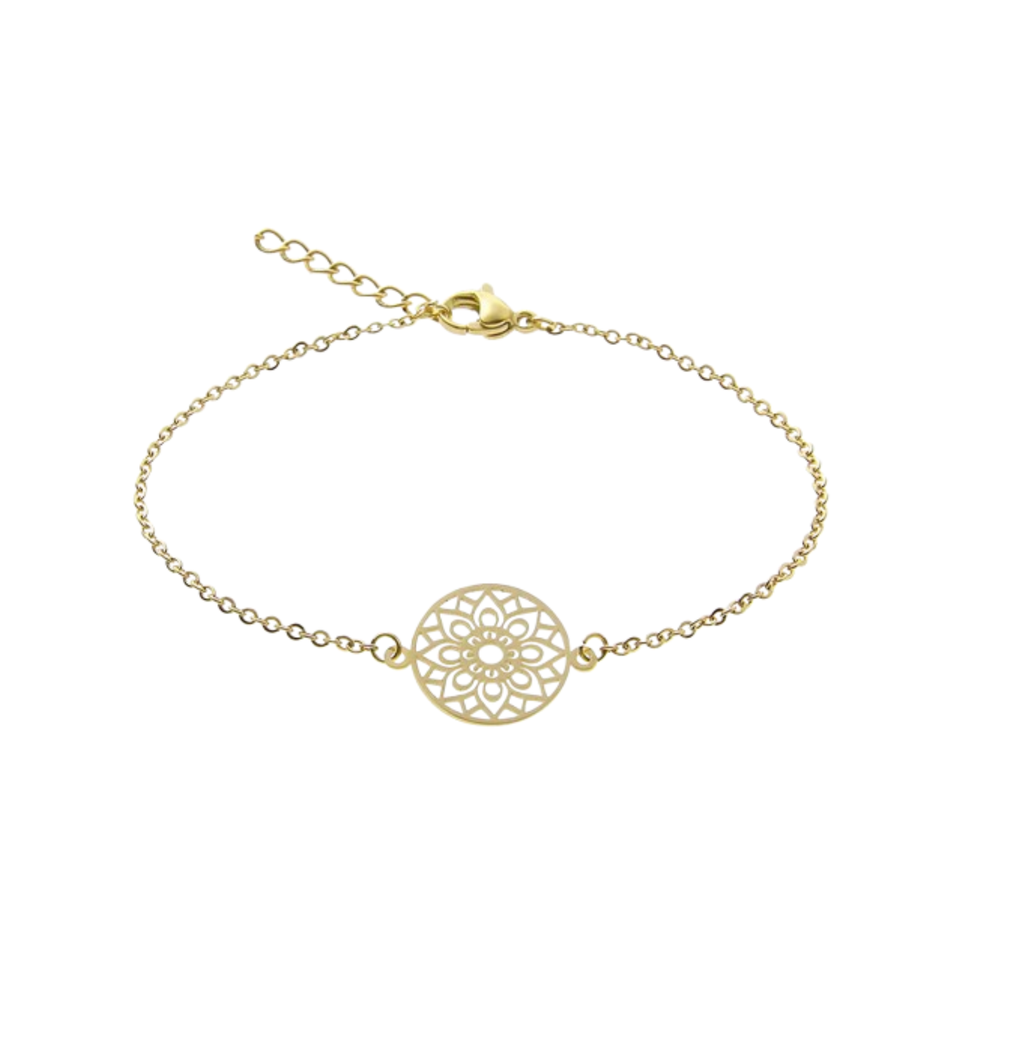 Mandala Armband Gold