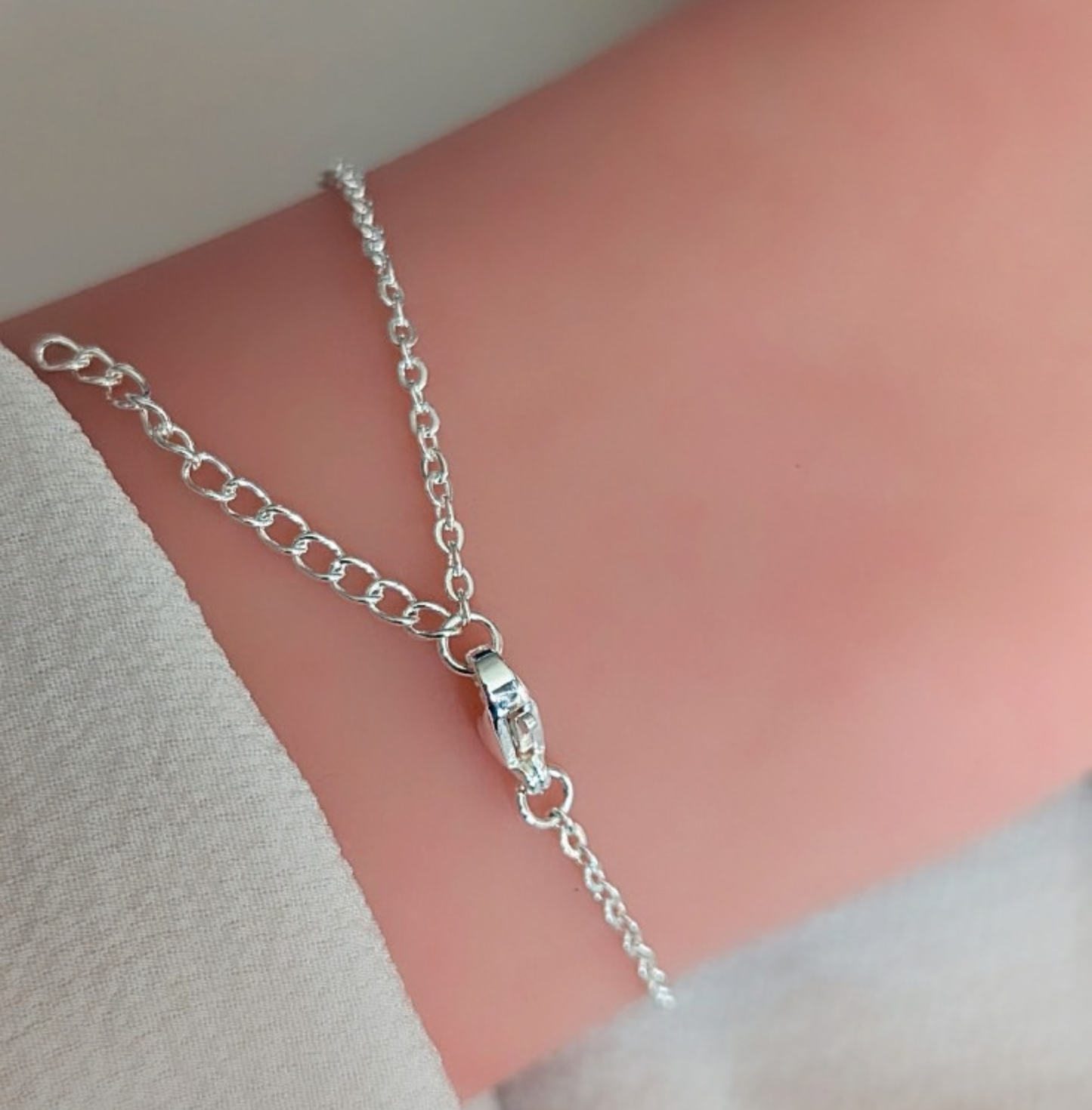 Armkette Blume des Lebens Silber