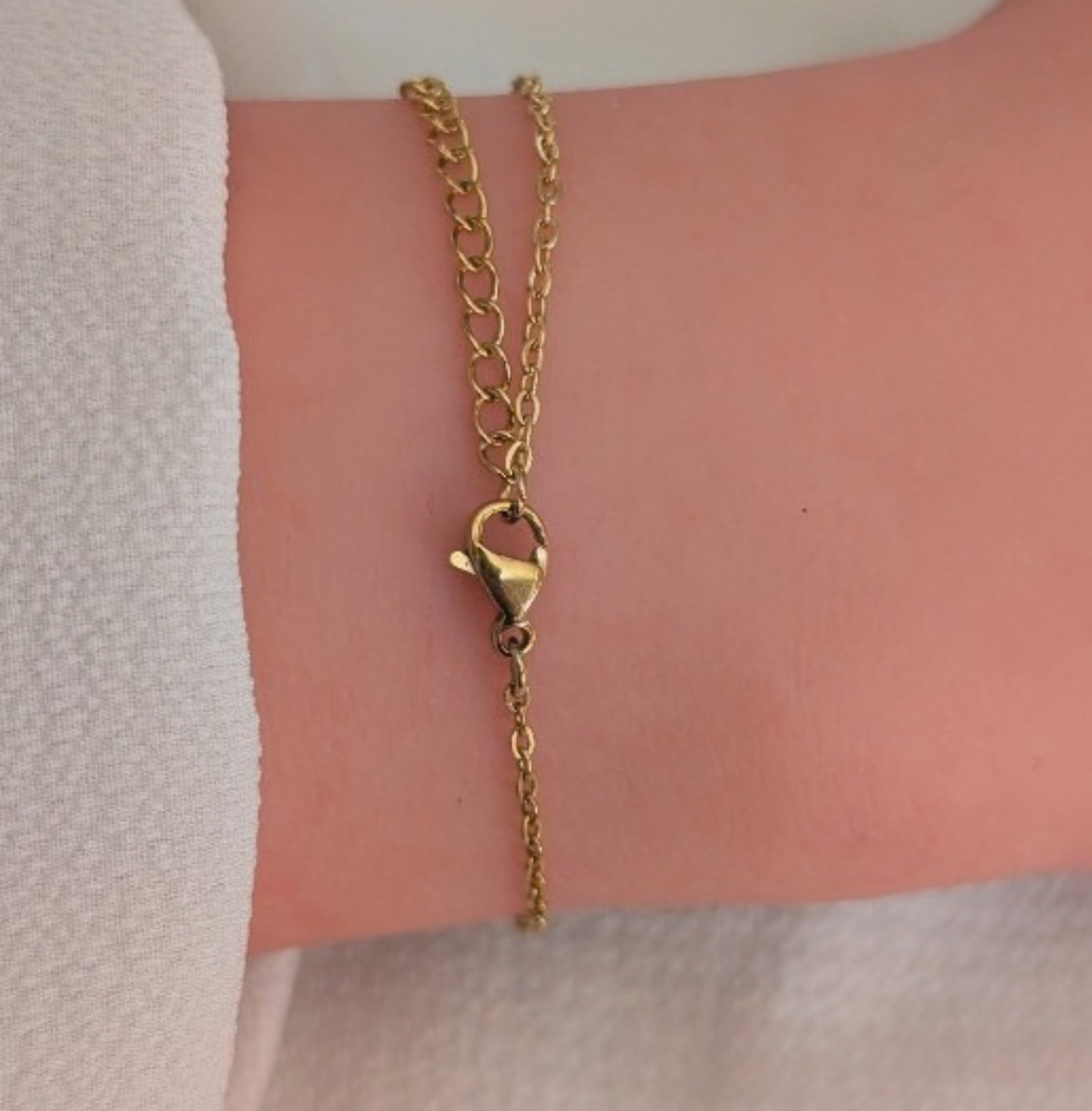 Armkette Engel Gold Edelstahl